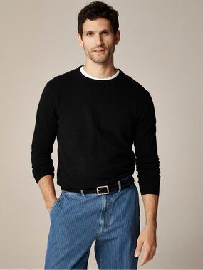 NWT J Crew Cashmere Crewneck Sweater Size L